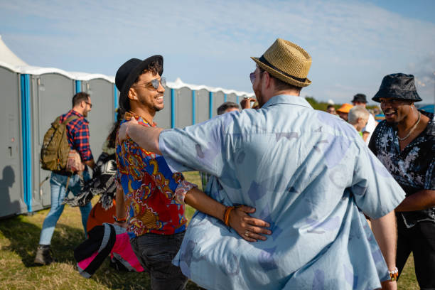 Portable bathroom rental